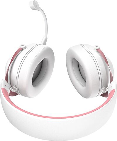 Наушники Defender Sabotauge (белый/розовый)