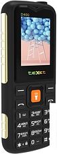 Кнопочный телефон TeXet TM-D400 (черный)