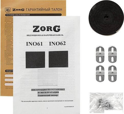 Варочная панель ZorG INO62 gray