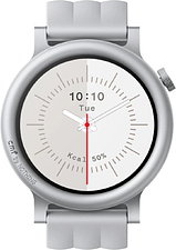 Умные часы CMF Watch 3 Pro (светло-серый, серый силиконовый ремешок)