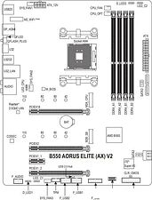 Материнская плата Gigabyte B550 Aorus Elite AX V2 (rev. 1.0) Материнская плата Gigabyte B550 Aorus Elite AX V2 (rev. 1.0)