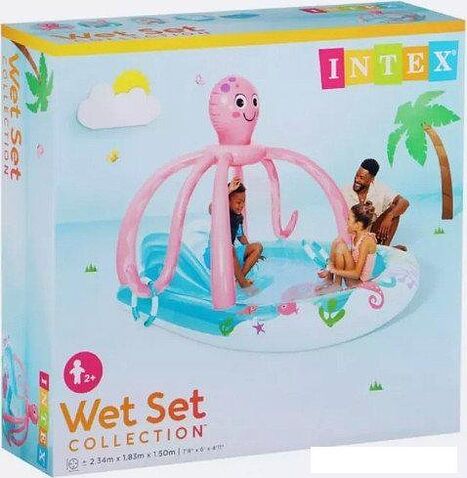 Игровой центр  Intex Дружелюбный осьминог 56138 (234х183 см)