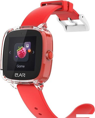 Детские умные часы Elari KidPhone Fresh 4G (красный)