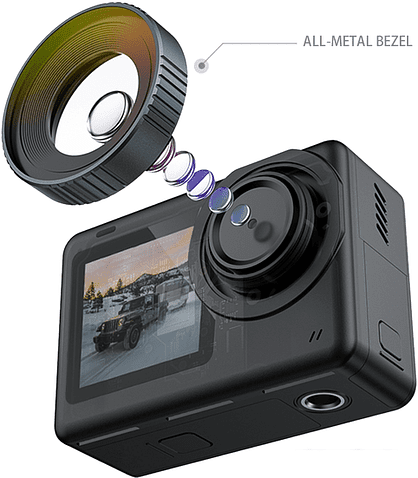 Экшен-камера SJCAM SJ10 Pro Dual Screen (черный)