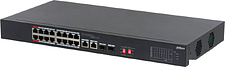 Неуправляемый коммутатор Dahua S3218-16ET-240