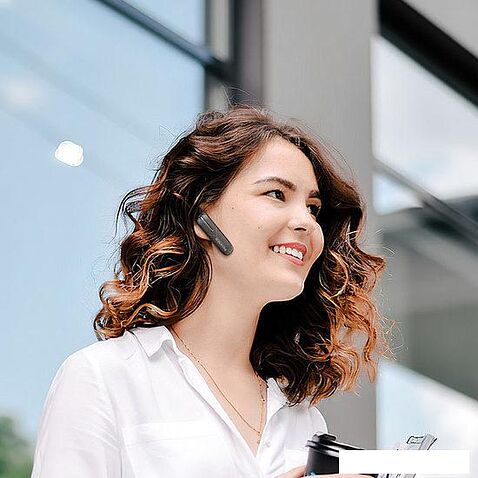 Bluetooth гарнитура Borofone BC36 (черный)