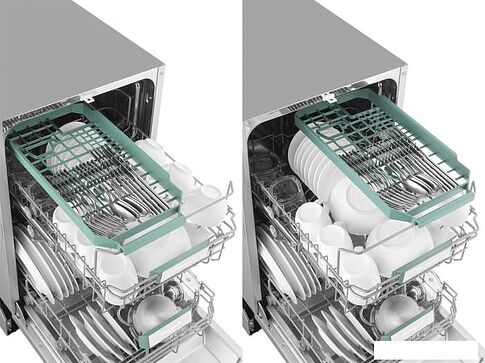Встраиваемая посудомоечная машина Weissgauff BDW 4544 D (2024)