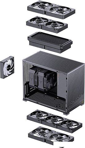 Корпус Jonsbo D32 Pro (черный)