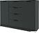 Тумба Интерлиния Концепт КТ-Т140 (антрацит/антрацит)
