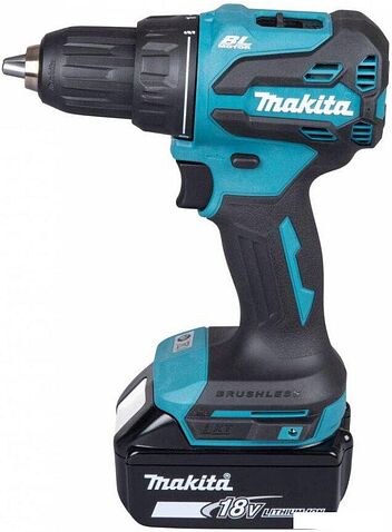 Ударная дрель-шуруповерт Makita DHP490F005 (с 1-им АКБ, кейс)