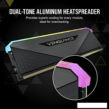Оперативная память Corsair Vengeance RGB RT 2x16ГБ DDR4 3200 МГц CMN32GX4M2Z3200C16 Оперативная память Corsair Vengeance RGB RT 2x16ГБ DDR4 3200 МГц CMN32GX4M2Z3200C16