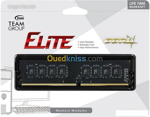Оперативная память Team Elite 16GB DDR4 PC4-25600 TED416G3200C2201