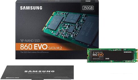 SSD Samsung 860 Evo 250GB MZ-N6E250