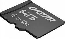 Карта памяти Digma MicroSDXC Class 10 Card30 DGFCA064A03