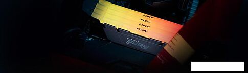 Оперативная память Kingston FURY Renegade RGB 8ГБ DDR4 3600 МГц KF436C16RB2A/8