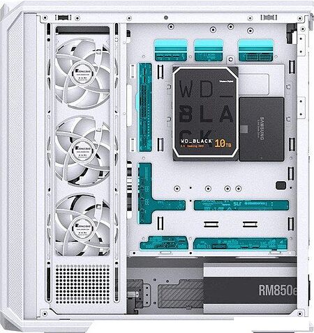 Корпус Jonsbo D400 (белый)