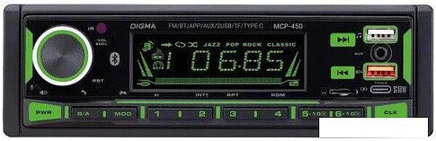 USB-магнитола Digma MCP-450