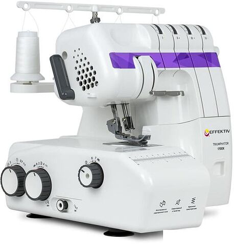 Оверлок Effektiv Triumphator 1700Х (фиолетовый)
