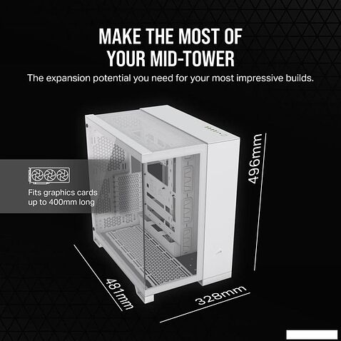 Корпус Corsair 6500X Dual Chamber CC-9011258-WW