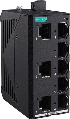 Неуправляемый коммутатор Moxa EDS-G2008-EL-T