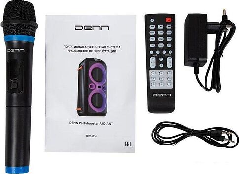 Колонка для вечеринок DENN Radiant DPS135