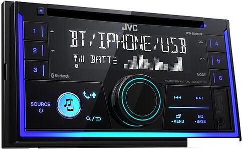CD/MP3-магнитола JVC KW-R930BT