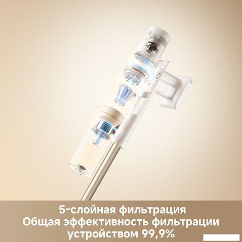 Пылесос Dreame Cordless Vacuum Cleaner R10s Essential VZV29A (евровилка, белый)