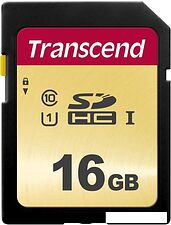 Карта памяти Transcend SDHC 500S 16GB