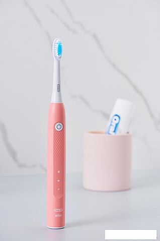 Электрическая зубная щетка Oral-B Pulsonic Slim Clean 2000 (розовый)