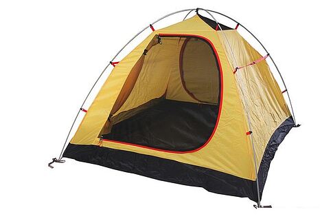 Кемпинговая палатка AlexikA Tower 4 Plus Fib (зеленый)