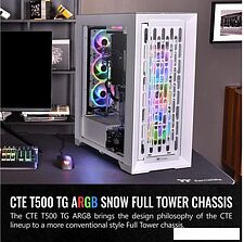 Корпус Thermaltake CTE T500 TG ARGB Snow CA-1X8-00F6WN-01