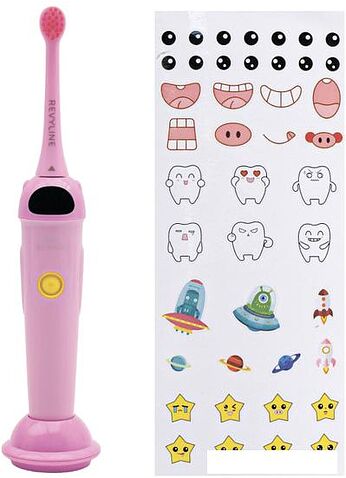 Электрическая зубная щетка Revyline RL 020 Kids (розовый)