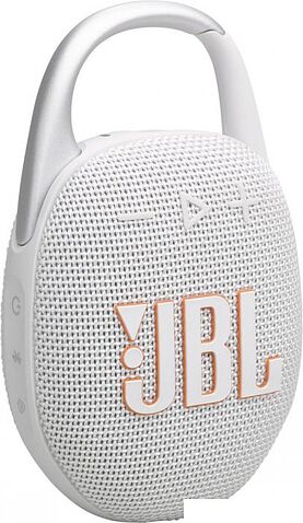Беспроводная колонка JBL Clip 5 (белый)