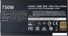 Блок питания Cooler Master MWE Gold 750 V2 Full Modular MPE-7501-AFAAG-EU Блок питания Cooler Master MWE Gold 750 V2 Full Modular MPE-7501-AFAAG-EU