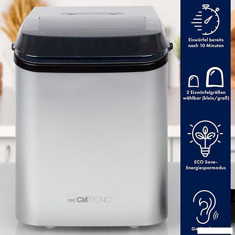 Льдогенератор Clatronic EWB 3785 silber