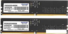 Оперативная память Patriot Signature Line 2x16ГБ DDR5 4800 МГц PSD532G4800K Оперативная память Patriot Signature Line 2x16ГБ DDR5 4800 МГц PSD532G4800K