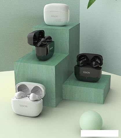 Наушники Yison TWS-T6 (белый)