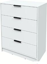 Комод Интерлиния Концепт КТ-К80 (белый платинум/белый платинум)