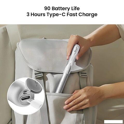 Электрическая зубная щетка Oclean Ease Pro (серебристый)