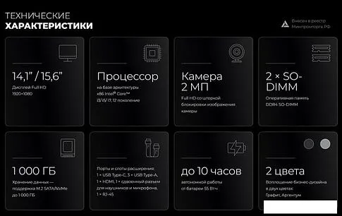 Ноутбук Kvadra Nau LE15T Y22L02P01101R_BE1515