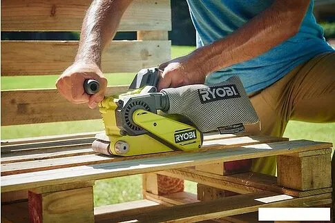 Ленточная шлифмашина Ryobi R18BS-0 [5133002916]