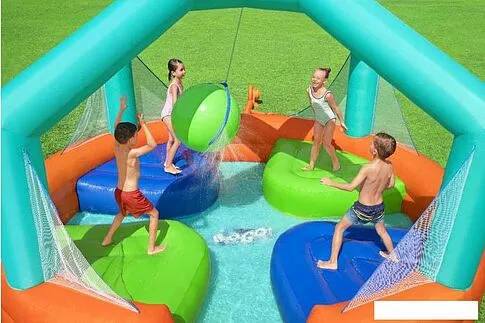 Надувной бассейн Bestway Dodge & Drench 53383 (450х450х268)