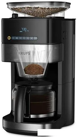 Капельная кофеварка Krups Grind Aroma KM832810