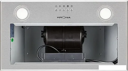 Кухонная вытяжка Krona Ambra 600 PB (нержавеющая сталь)