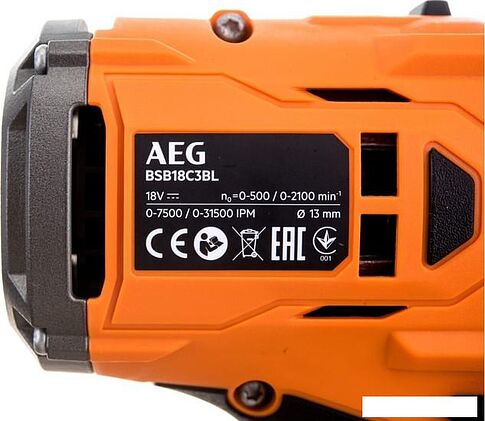 Ударная дрель-шуруповерт AEG Powertools BSB 18C3BL-502C 4935478939 (с 2-мя АКБ 5 Ач, кейс)