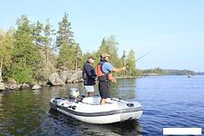Моторно-гребная лодка Посейдон Касатка KS-365