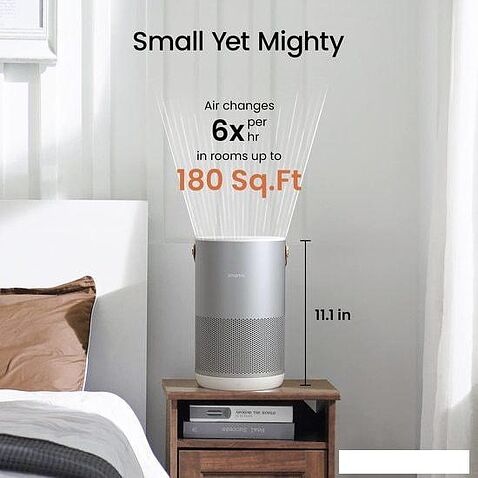 Очиститель воздуха SmartMi Air Purifier P1 ZMKQJHQP12 (серебристый)