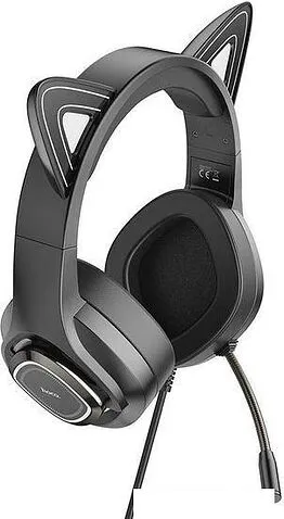 Наушники Hoco W107 (эльф кошка)