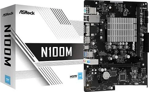 Материнская плата ASRock N100M