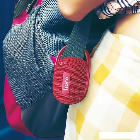 Беспроводная колонка Hoco HC17 (красный)